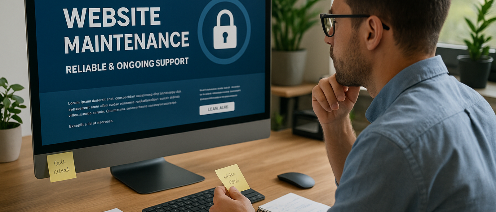 website support and maintenance